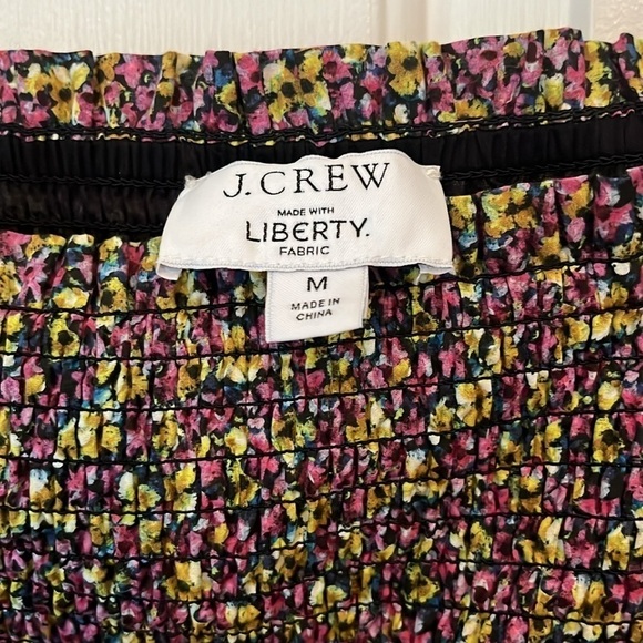 J.Crew X Liberty | Organic Cotton Daydream Smocked Dress Busy Izzy Medium 2022 - Picture 5 of 9